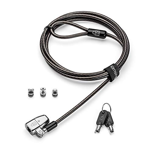Kensington ClickSafe 2.0 3-in-1 Keyed Laptop Lock (T-Bar, Nano & Wedge Anchors) - size: Keyed Lock