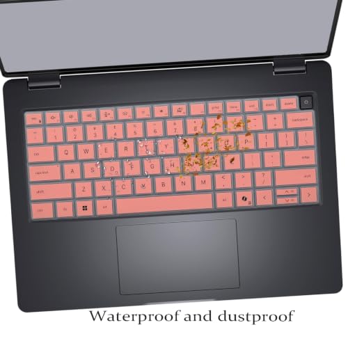 Keyboard Cover for 2026 2025 Dell Pro 14 PC14250/14255-Pink | Pro 14 Plus PB14250/14255,Pro 14 Max MC14250/14255 14'' (NOT FIT Dell Pro Max 14 Premium & Education/Rugged/Essential 14) - color: Pink