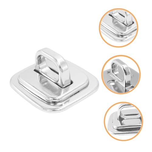 jojofuny 4pcs Computer Lock Security Anchor Base Desk Mount Lock Anchor for Laptops Tablets Stable
