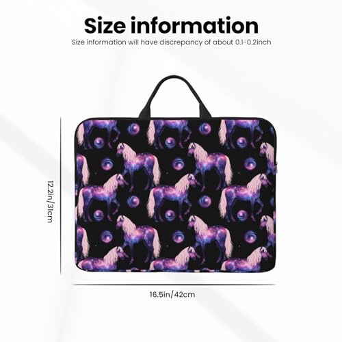 Laptop Case 14 Inch, Soft Shockproof Laptop Sleeve with Handle, Protective Bag - color: Pattern (669)