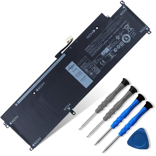 XCNR3 Battery Replace for Dell Latitude 13 7370 Ultrabook Series 0XCNR3 WY7CG WV7CG 0WV7CG 7.6V 34Wh/4250mAh 4-Cells - size: 10.32*4.12*0.24 inch XCNR3