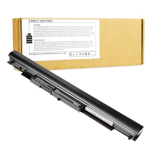 807956-001 Laptop Battery for HP Spare 807957-001 807612-421 807611-421 807611-131 HS04 HS03 HSTNN-LB6U 15-AY039WM 15-AY041WM 15-AY009DX 15-AY052NR TPN-I119 TPN-I120 TPN-I124 240 245 246 250 256 G4/G5 - size: 10.79*0.9*0.82inch