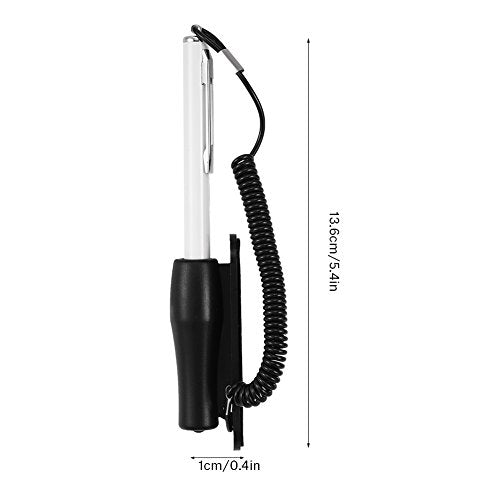 Capacitive Stylus Pen Anti Lost Design with Holder and Elastic Tether Portable Touch Pen for Tablets Smart Phones Laptops and Car GPS Ideal for Office Travel and Daily Vehicle Use