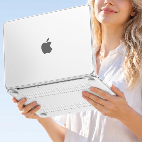 MOSISO Compatible with MacBook Neo Case 13 inch 2026 A3404 A18 Pro Chip | 4 in 1 Kit Precision Fit Crack & Scratch Resistant Protective Hard Shell Case Cover, Frosted Clear - color: Frosted Clear
