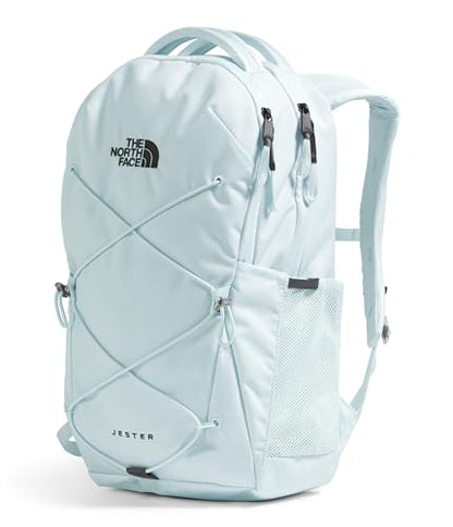 The North Face Jester Everyday Laptop Backpack, Ice Bl/Blk, OSFA | Commuter Travel Bag, Laptop Sleeve, Water-Repellent - color: Ice Blue/Tnf Black