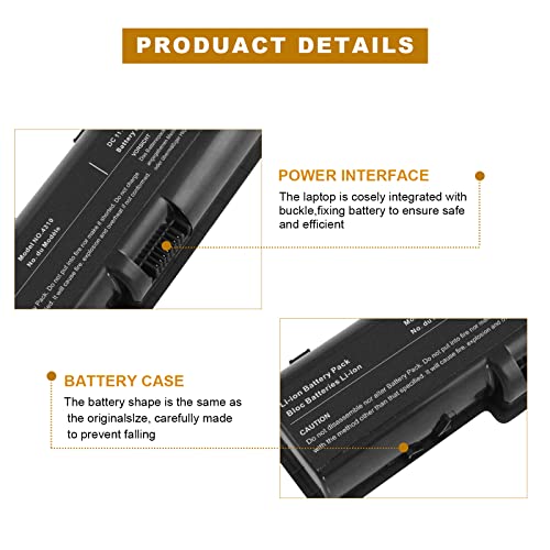 Fancy Buying Laptop Battery for Acer AK.006BT.020 AK.006BT.025 AS07A31 AS07A32 AS07A41 AS07A42 AS07A51 AS07A52 AS07A71 AS07A72 AS07A75 BT.00603.036 BT.00603.037 BT.00603.076 BT.00604.022 BT.00604.023 - size: 7.28*2.72*0.94inch 4710
