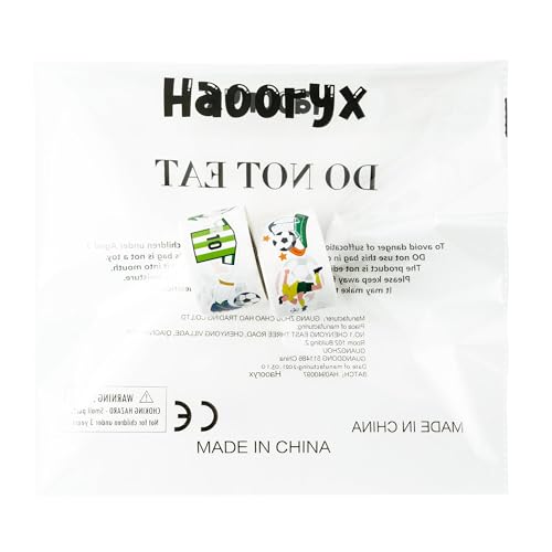 Haooryx Soccer Sport Stickers Rolls - 1000pcs Soccer Football Match Season Stickers Scrapbook Waterproof Vinyl Self Adhesive Water Bottle Laptop Page Activity Pad Summer Camp Birthday Party Favor - style: Soccer 2Roll