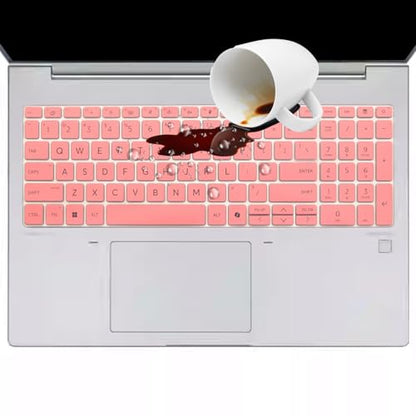 Keyboard Cover for HP ProBook 460 G11 /ProBook 465 G11 16 inch Laptop & 2025-2024 HP ProBook 460 465 16 inch Laptop Accessories Protective Keyboard Cover Skin US Layout-Pink - color: Pink