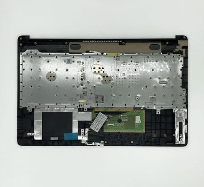 Replacement for HP Laptop 15-DA 15-DB 15T-DA Upper Case Palmrest Touchpad Keyboard Assembly L20387-001 AP29M000400 Jet Black