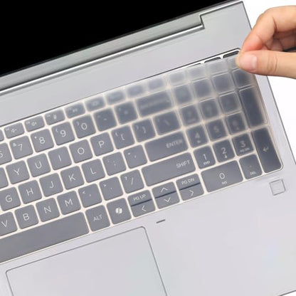 Keyboard Cover for 2026 2025 HP EliteBook 660 665 G11 16"/EliteBook 460 465G11, HP ProBook 460 465 G11 16 inch Laptop Accessories Protective Keyboard Cover Skin US Layout (Clear) - color: Clear
