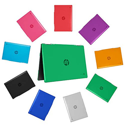 mCover 2020-2022 14" HP Chromebook x360 14a-CA0000 Series Laptop Case, Clear, 2-Piece Shell, Lightweight, Shatter-Proof, Protects All Around - color: Clear