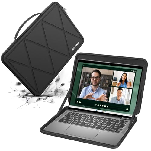 Smatree M24T Hard Protective 13 inch Laptop Case for Apple/DELL/Microsoft | Compatible for Apple MacBook Neo A18 Pro A3404, for DELL Latitude 7350/7320, Microsoft Surface Pro 8/Pro 9 (X8016T) - color: Black, size: 13 inch/M24T/Size:30.5*21.8cm