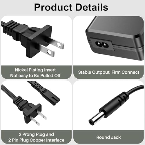 20V 4A AC/DC Adapter Power Supply for JBL Boombox Charger Speaker | Boombox 1, Boombox 2 Bluetooth Speaker by Harman MAIN-40911 JBLBOOMBOX JBLBOOMBOX2 Charger Replacement Power Cord