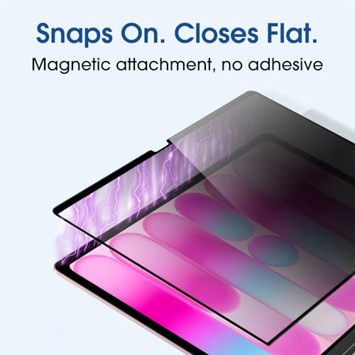 amFilm Magnetic Privacy Screen Protector for MacBook Neo 13'' 2026 | Scratch Protection, Easy to Instllation & Bubble Free, HD Clear, Ultra Thin (Privacy 13 inch) - size: Privacy 13 inch