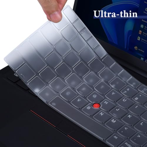Keyboard Cover Skin for Lenovo ThinkPad X1 Carbon Gen 13 / Gen 12 Laptop | Lenovo Gen 13 12 ThinkPad X1 Carbon 14" Keyboard Protector(NOT fit for ThinkPad X1 Carbon 11th 10th 9th 8th 6th 5th) - color: Clear