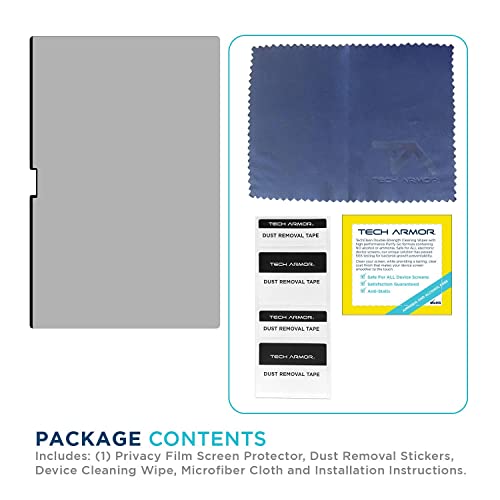 Tech Armor Magnetic Privacy Film Screen Protector Designed for MacBook Pro Retina 14 Inch 2021, Easy Magnet Removal 1 Pack