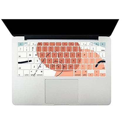 Protective Case Compatible with MacBook Pro 13 inch with CD-ROM Model: A1278(Old Version 2012/2011/2010/2009/2008), Plastic Hard Shell Case Cover & Keyboard Cover Skin - Pink Geometry - color: Pink Geometry, size: A1278(Pro 13 w/CD-ROM 2008-2012)