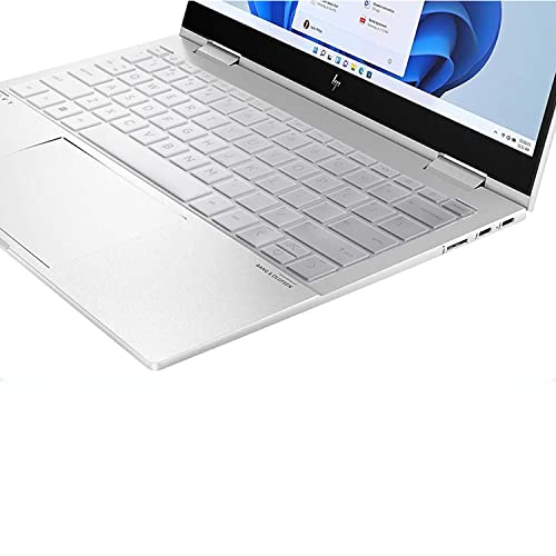 Keyboard Cover for HP Envy x360 13-bf 13t-bf 13-bf0013dx 13-bf0797nr 13t-bf000 13-bf0121TU 13-bf0123TU 13-bf0059tu 13.3 inch Laptop Skin(NOT for Envy 13-ba 13-bd 13-be Series)-TPU - color: TPU