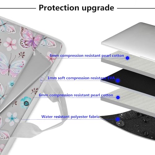 Hseok Laptop Sleeve 13-14 Inch Case Briefcase Compatible with MacBook Neo Pro 14 M5/M4/M3/M2/M1, All Models 13.3 Mac Air/Pro, XPS 13 14, Most Popular 13"-14" Notebooks,B01F01 - color: B01F01, size: 13"-14"