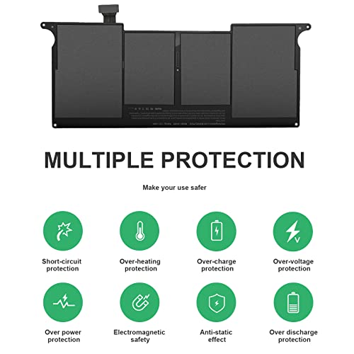 Fancy Buying A1406 Laptop Battery for MacBook Air 11'' A1370 (Mid 2011) and A1495 A1465 (Mid 2011 2012 2013 Early 2014 2015 Version) - Not for A1370 (2010) - size: 12.19*7.27*0.24inch A1406