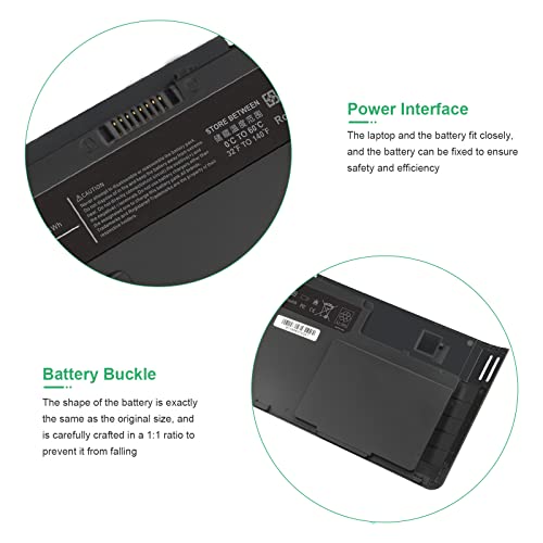 Fancy Buying New OD06XL 698943-001 Laptop Battery for HP EliteBook Revolve 810 G1 Tablet HP EliteBook Revolve 810 Tablet HSTNN-IB4F HSTNN-W91C 698750-171 H6L25AA H6L25UT - size: 10.13*3.72*0.3inch
