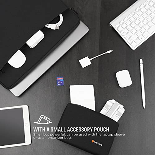 NIDOO Laptop Sleeve 13-14 inch Computer Bag Case for Lenovo Thinkpad X1 Yoga/Chromebook 3 / HP EliteBook 640 645 840/13.5" Surface Book 3/14.4 Surface Laptop Studio / 14.6" Galaxy Tab S8 Ultra - color: Black, size: 13-14 Inch