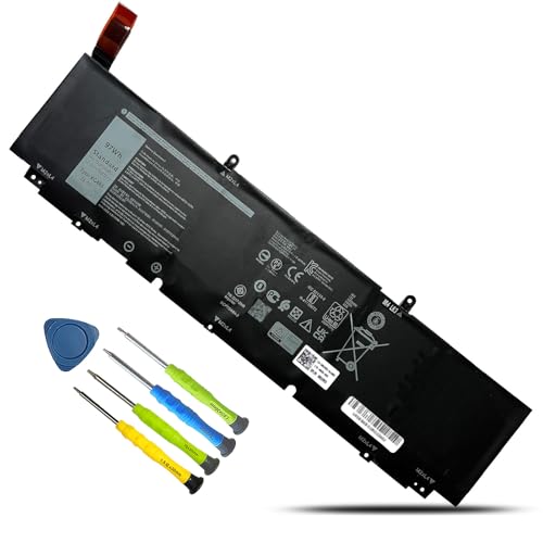 97Wh XG4K6 Laptop Battery Replacement for Dell XPS 17 9700 9710 9720 9730 Precision 5750 5760 5770 Series P92F P92F001 P92F002 P92F003 01RR3 F8CPG 0F8CPG OF8CPG 5XJ6R KVPMY KRDHV 3ICP7/54/65-2 - size: 15.07*2.35*0.23inch XG4K6