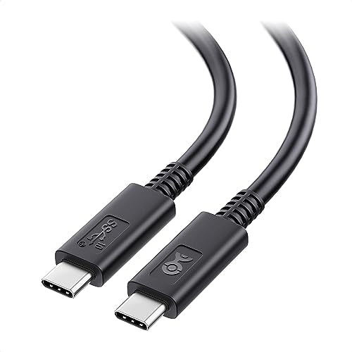 Cable Matters [USB-IF Certified] 10Gbps Gen 2 USB C Cable, 3.3ft/1m, Black | [4K@60Hz Video, 100W Charging, 10Gbps Data Transfer] USB C to USB C Gen 2 Cable - color: Black, size: 3.3 Feet