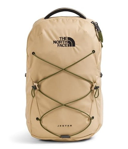 The North Face Jester Everyday Laptop Pack, Khaki Stone/Forest Olv, OSFA | Commuter Daypack, Water Repellent, Laptop Sleeve - color: Khaki Stone/Forest Olive