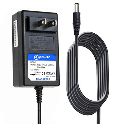 T POWER 9v12V 6.6ft Long Cable Ac Dc Adapter for X Rocker Pro Series H3 51259 Video Gaming Chair 51231,51396 & V Rocker 5130301 SE Power Supply Cord Charger