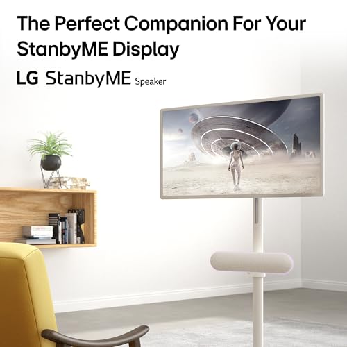 LG 27-Inch Class StanbyMe 1080p-Portable Touch-Screen-Monitor 27ART10AKPL, Built-in Battery, Full Swivel Rotation, 60Hz Refresh Rate, Calming Beige - style: StanbyMe