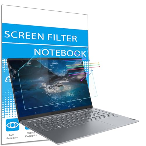 i-Tensodo 2 Pack Anti Blue Light(Matte) Screen Protector for 14 Inch Lenovo Flex 5/ Yoga 7i/ Slim 7i/ Yoga 9i Laptop, Blue Light Blocking & Anti Glare Screen Filter - color: Anti Blue Light