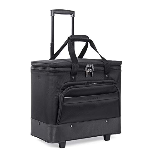 STEBCO Litigation Business Case on Wheels, Fits Devices Up to 16", Nylon, 11 x 19 x 16, Black