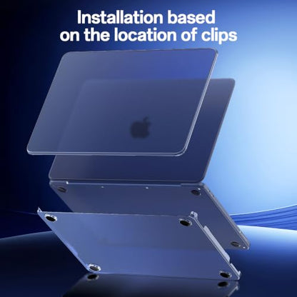 Case Compatible with MacBook Neo 13 inch Laptop 2026 (Model A3404), Scratch Resistant Protective Hard Shell Cover, Matte Indigo - color: Matte Indigo