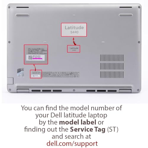 mCover Case ONLY Compatible for 2023～2024 14" Dell Latitude 5440 5450 Series/Precision 3480 3490 Series Windows Notebook Computer (NOT Fitting Any Other Dell Models) - Aqua - color: Aqua