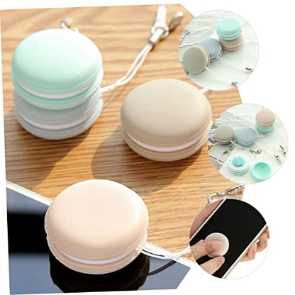 VALICLUD Macaron Screen 2pcs Microfiber Cloths for Glasses Lenses and Electronics Soft Sturdy Cleaning Tool for Phones and Screens