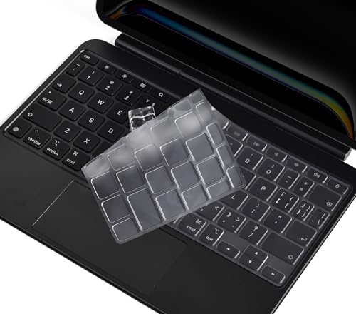 CaseBuy Premium Keyboard Cover Ultra Thin for 2026 Magic Keyboard(iPad Air 11 M4 M3 & Pro 11 M5 M4), Magic Keyboard Folio(iPad A16 & iPad 10th Gen), iPad Pro 11-in Protector Skin Accessories - size: iPad Pro 11" M4 M5 (2024 2025)/Air 11 M3(2025)