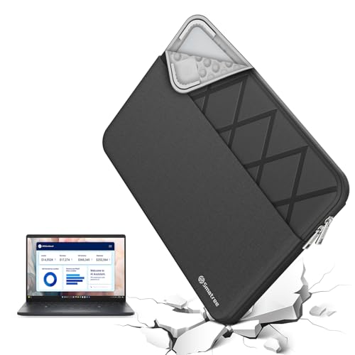 Smatree Laptop Sleeve for 14 inch DELL Latitude/ACER Spin | for 14 inch DELL Latitude 9450/9440 2-in-1,ACER Spin 3 SP313-51N-50R3 2 in 1, Protective Laptop Case with Pocket (E411) - size: 14 inch/E411/Size: 32.0*22.7cm
