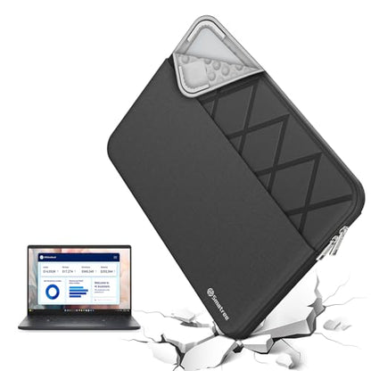 Smatree Laptop Sleeve for 14 inch DELL Latitude/ACER Spin | for 14 inch DELL Latitude 9450/9440 2-in-1,ACER Spin 3 SP313-51N-50R3 2 in 1, Protective Laptop Case with Pocket (E411) - size: 14 inch/E411/Size: 32.0*22.7cm