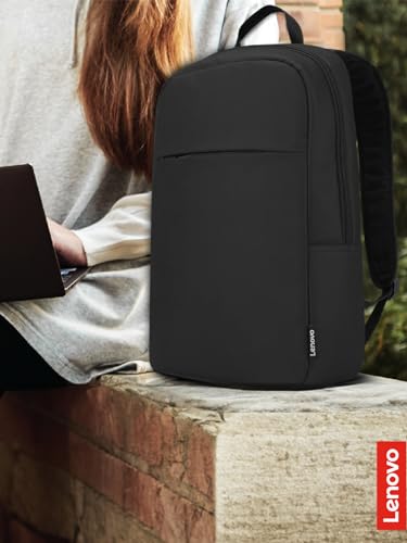 Lenovo Laptop Backpack B215 for Computers Up to 15.6-Inch – Multi Compartment Water Repellant Bag for Travel, Professional Use, College, Work - Black (Large) - size: 15.6 inch