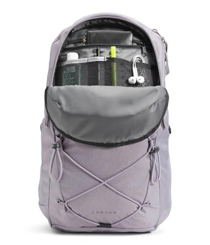 The North Face Jester Laptop Pack, Minimal Gy Dk Hth/Minimal Gy-NPF, OSFA | Commuter Travel Bag, Laptop Sleeve, Water-Repellent - color: Minimal Grey Dark Heather/Minimal Grey-npf