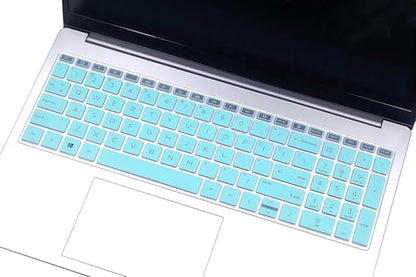 Silicone Keyboard Skin Cover Compatible for HP OmniBook 5 AI 16" 16-ag 16-af 16-ba 16-bc 16z-ag100 16z-bc100 Series Laptop 16-af1037nr 16-bc1047nr (NOT for OmniBook 5 16-fb/cf 14-he/fp Series) (Mint) - color: Mint