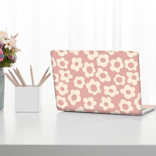 Pink Floral Laptop Skin Sticker Cover Decal, 12 13 13.3 14 15 15.4 15.6 inch Laptop Notebook Vinyl Skin Sticker Cover Personalized Art Protector - color: Pink Floral Flower