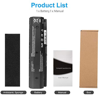 LQM HP P106 P109 710417-001 Laptop Battery | For HP Pl06 P106 710416-001, Envy Pavilion TouchSmart 14 15 17, Pavilion 17 17-e016dx 17-e037cl - color: P106