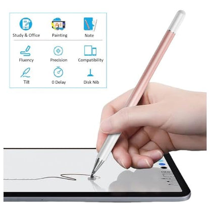 Stylus Pen for Samsung Galaxy Tab Tab A11+ / A9+ / A8 / A7 / A7 Lite, High Sensitivity & Precision Capacitive, Stylus Pen for iPad and All Touch Devices (Purple) - color: Purple