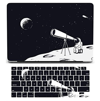 Laptop Case Compatible With Old Version MacBook Pro 13 Inch A1278 (2008-2012) With CD-ROM - Plastic Hard Shell Cover & Keyboard Skin - Cartoon - color: 1353 Cartoon, size: Pro 13" w/CD-ROM 2008-2012(A1278)