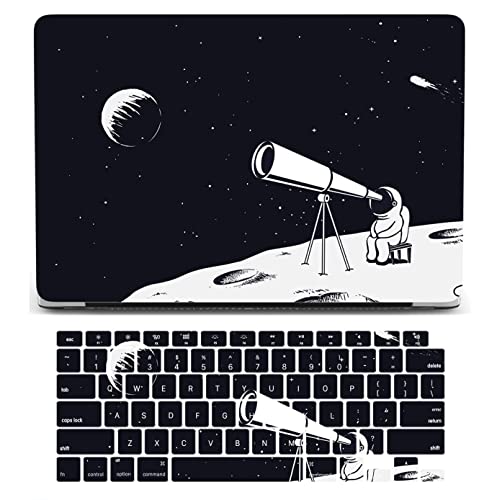 Laptop Case Compatible with MacBook Air 13 inch Case 2017 2016 2015 2014 2013 2012 2011 2010 Release Model A1466 A1369, Plastic Hard Shell Case Cover & Keyboard Cover Skin - Cartoon - color: 1353 Cartoon, size: Air 13" 2010-2017(A1369/A1466)
