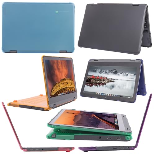 mCover Hard Shell Case Only Compatible for 2025 or Later 11.6" Lenovo 500e Chromebook Gen 4s 2-in-1 Laptop (NOT Fitting Any Other Lenovo Models)- Black - color: Black