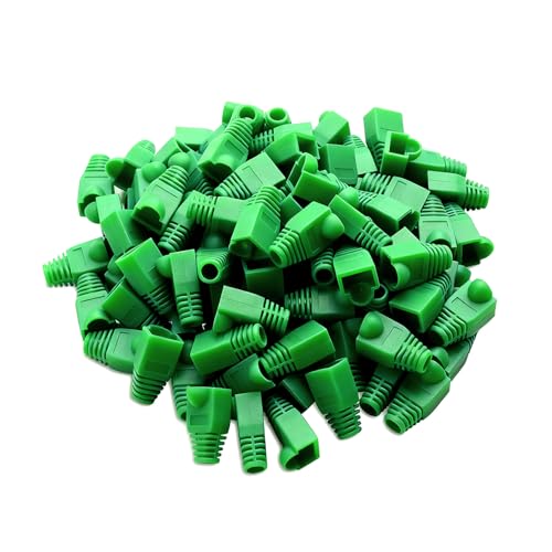 RJ45 Strain Relief Boots (Green) - color: Green