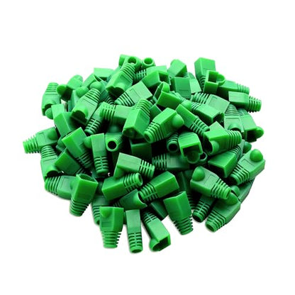 RJ45 Strain Relief Boots (Green) - color: Green